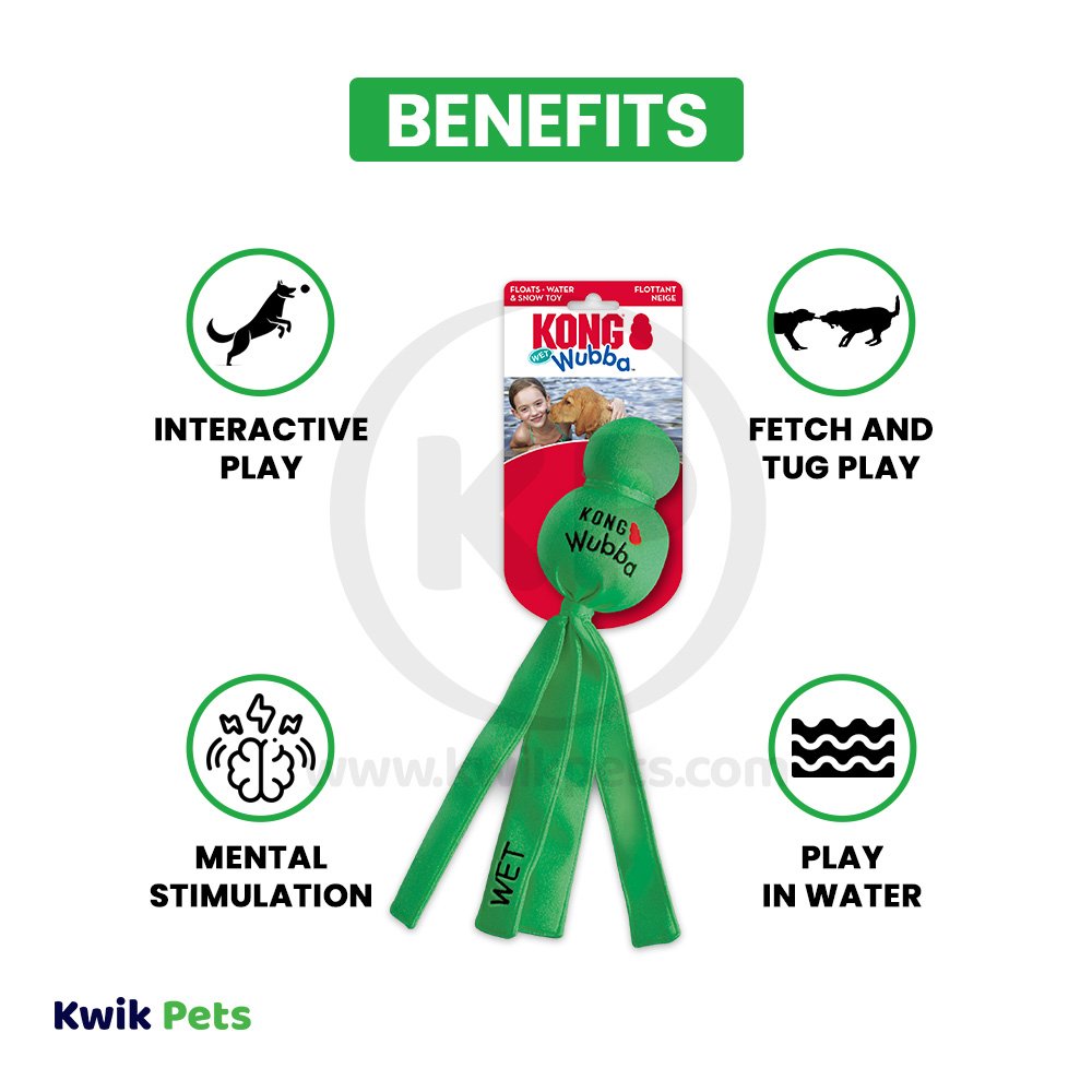 KONG Water Wubba Dog Toy Assorted XL