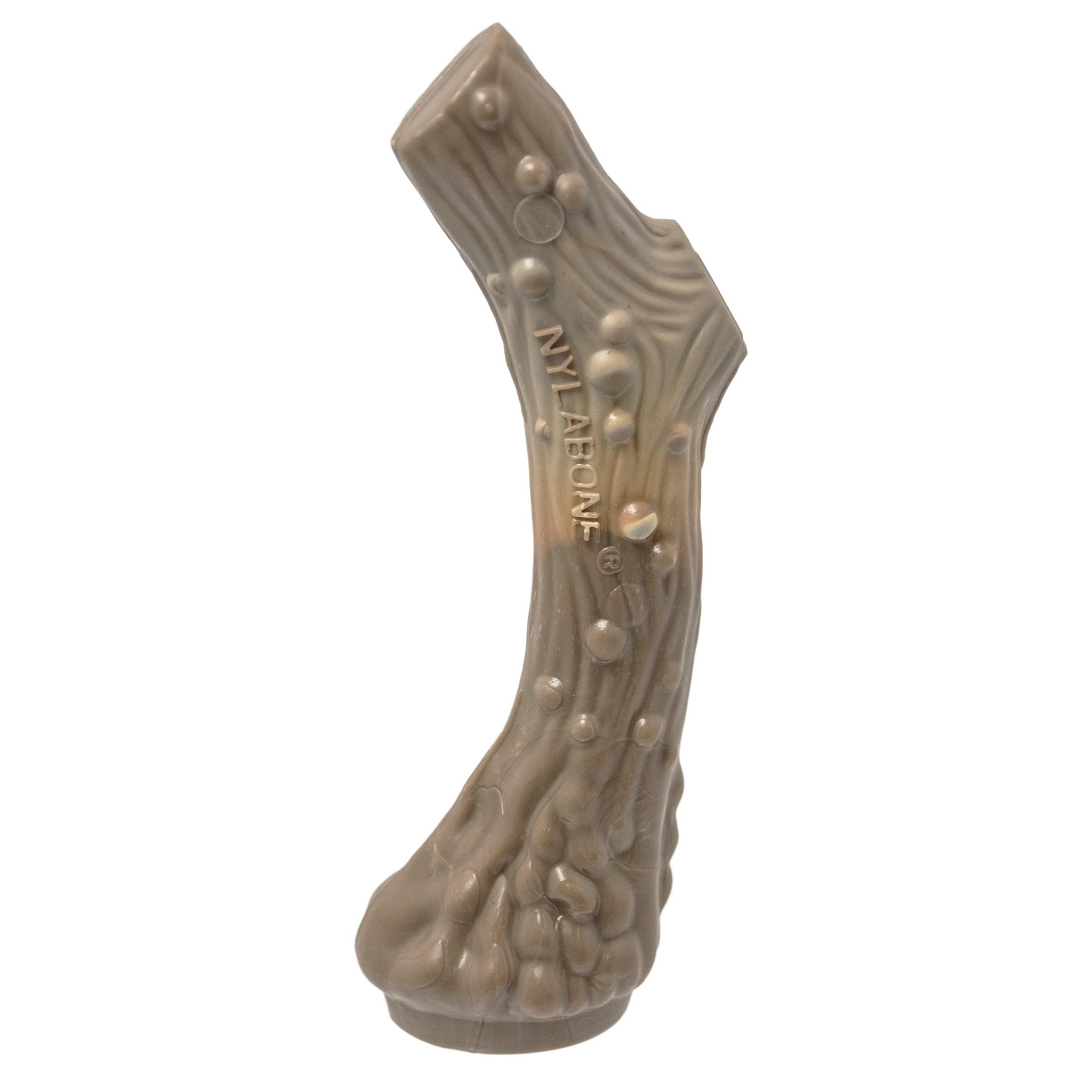 Nylabone Power Chew Antler Alternative Dog Toy Venison Medium/Wolf - Up To 35 lbs