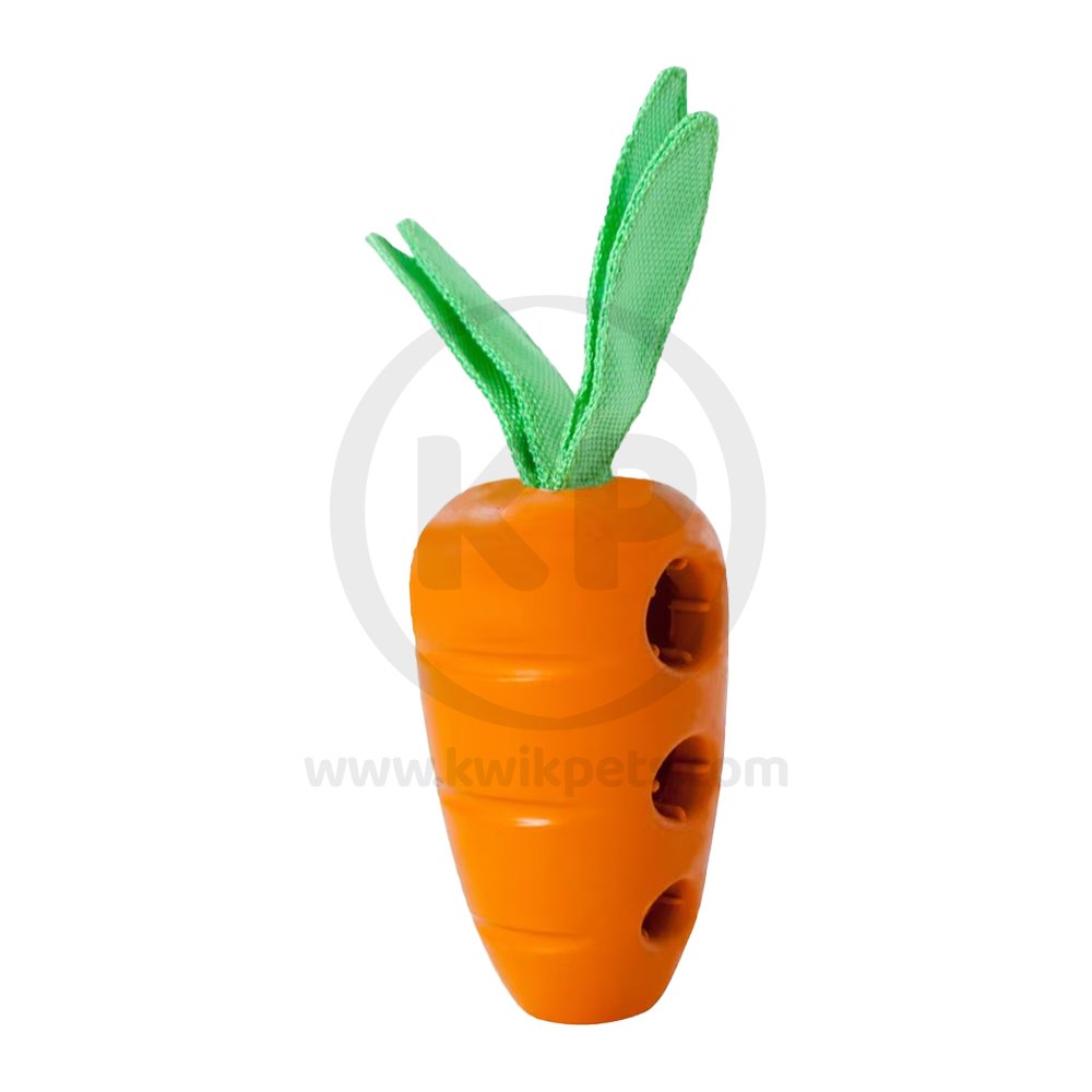 Petstages Carrot Stuffer Treat-Dispensing Interactive Dog Toy