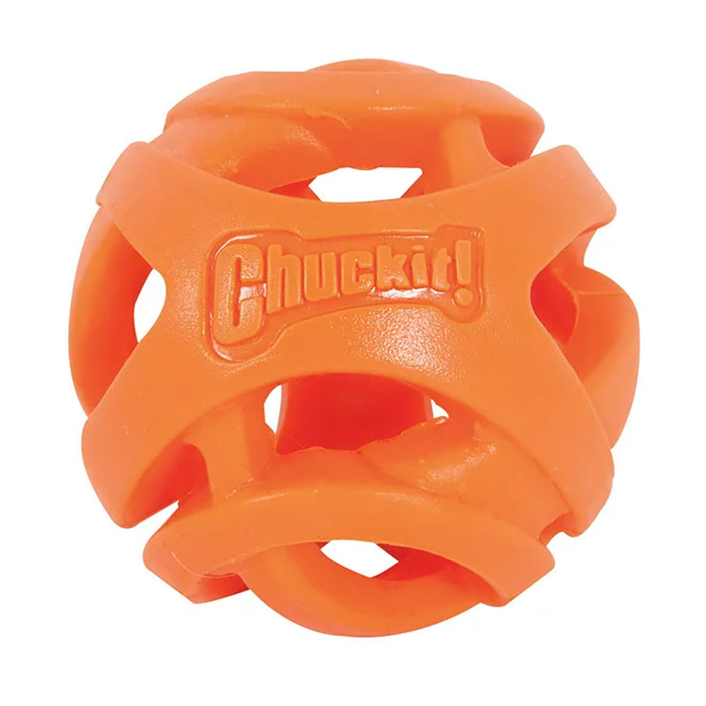 Chuckit! Breathe Right Fetch Ball Dog Toy Orange Medium