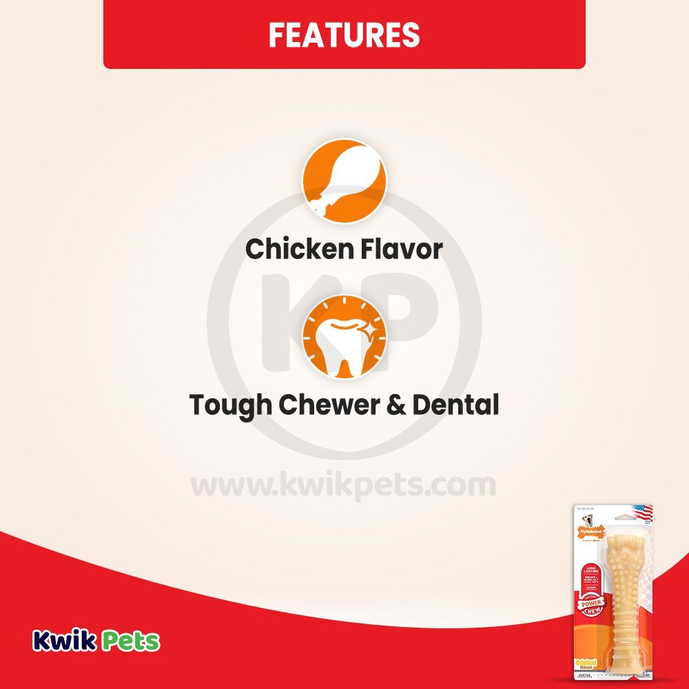 Nylabone Power Chew Dog Toy Original XL/Souper - 50+ lbs