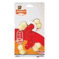 Nylabone Power Chew Double Bone Dog Toy Bacon Medium/Wolf - Up To 35 lbs