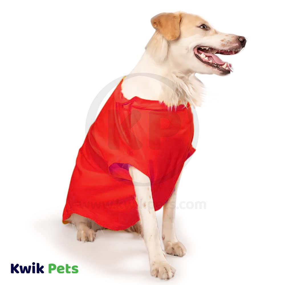 Fashion Pet Cosmo Woof Tee Red Medium