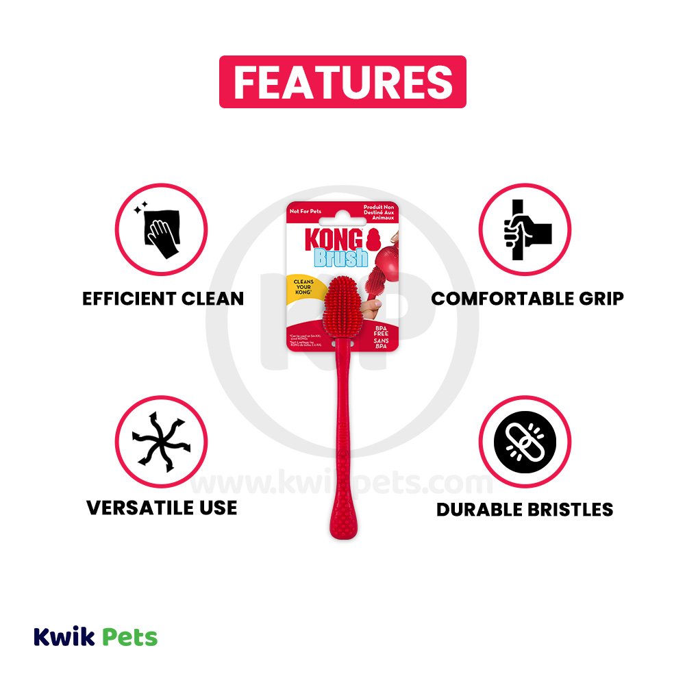 KONG Cleaning Brush Toy One Size