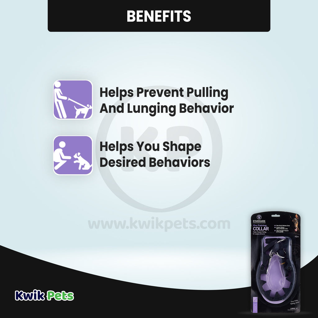 Starmark Pro-Training Dog Collar Black 21-in Large