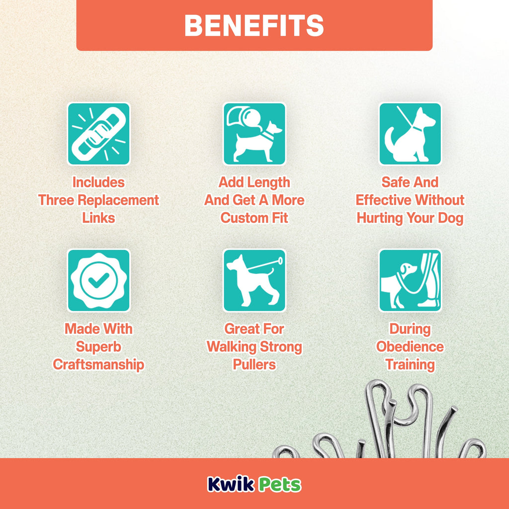 Herm Sprenger Extra Links for Dog Prong Collar 3.80-mm