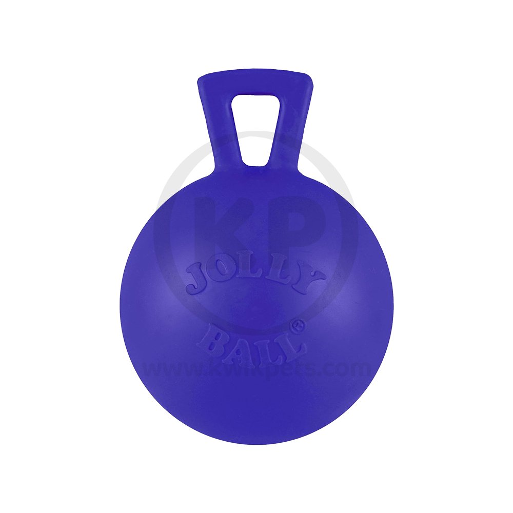 Jolly Pet Tug-n-Toss Mini Dog Toy Blue Small 3-in
