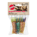 Spot Wide Colorful Springs Cat Toy Assorted 10 Count 2-in