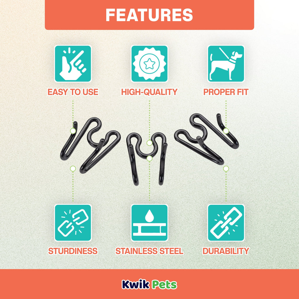 Herm Sprenger Black Stainless Extra Links 3.25-mm