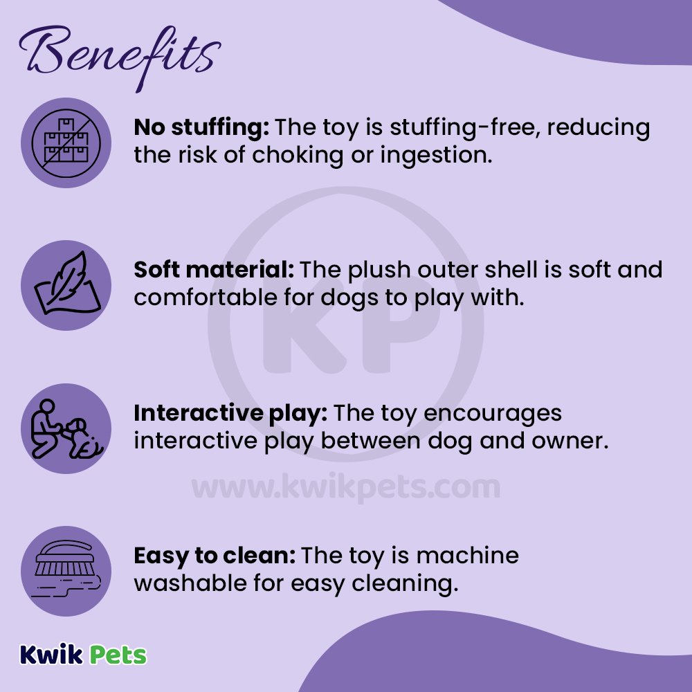 Skinneeez Plush Dog Toy Duck Multicolor 15-in