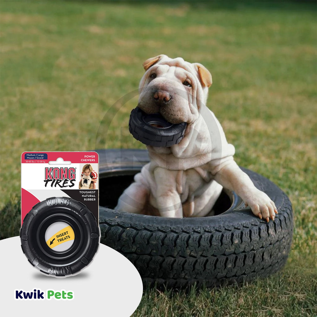 KONG TIRES Dog Toy Medium/Large