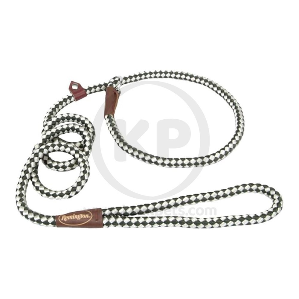 Remington Braided Rope Slip Dog Leash 6 Feet