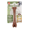 Spot Bam-Bones Bacon Bone Dog Chew Large Toy 7.25-in