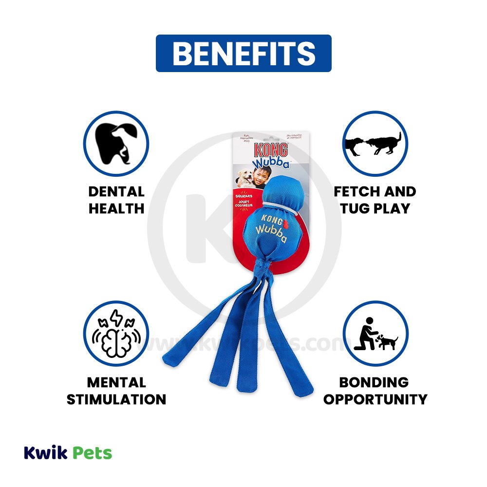 KONG Wubba Dog Toy Assorted XL