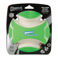 Chuckit! Kick Fetch Max Glow Dog Toy Green/White Large
