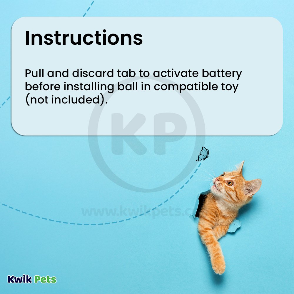 Bergan Replacement Twinkle Ball Cat Toy