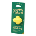 Earth Rated Natural Rubber Dog Fetch Toy Yellow Small