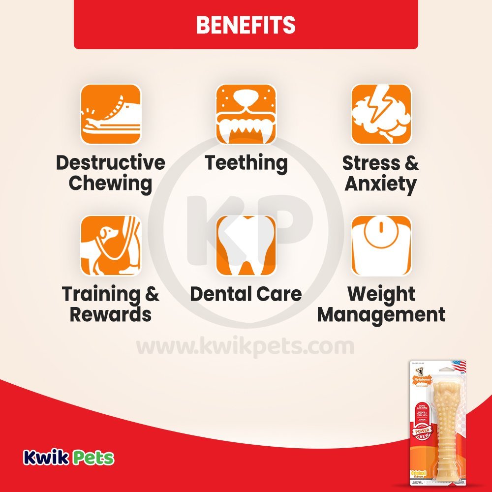 Nylabone Power Chew Dog Toy Original XL/Souper - 50+ lbs