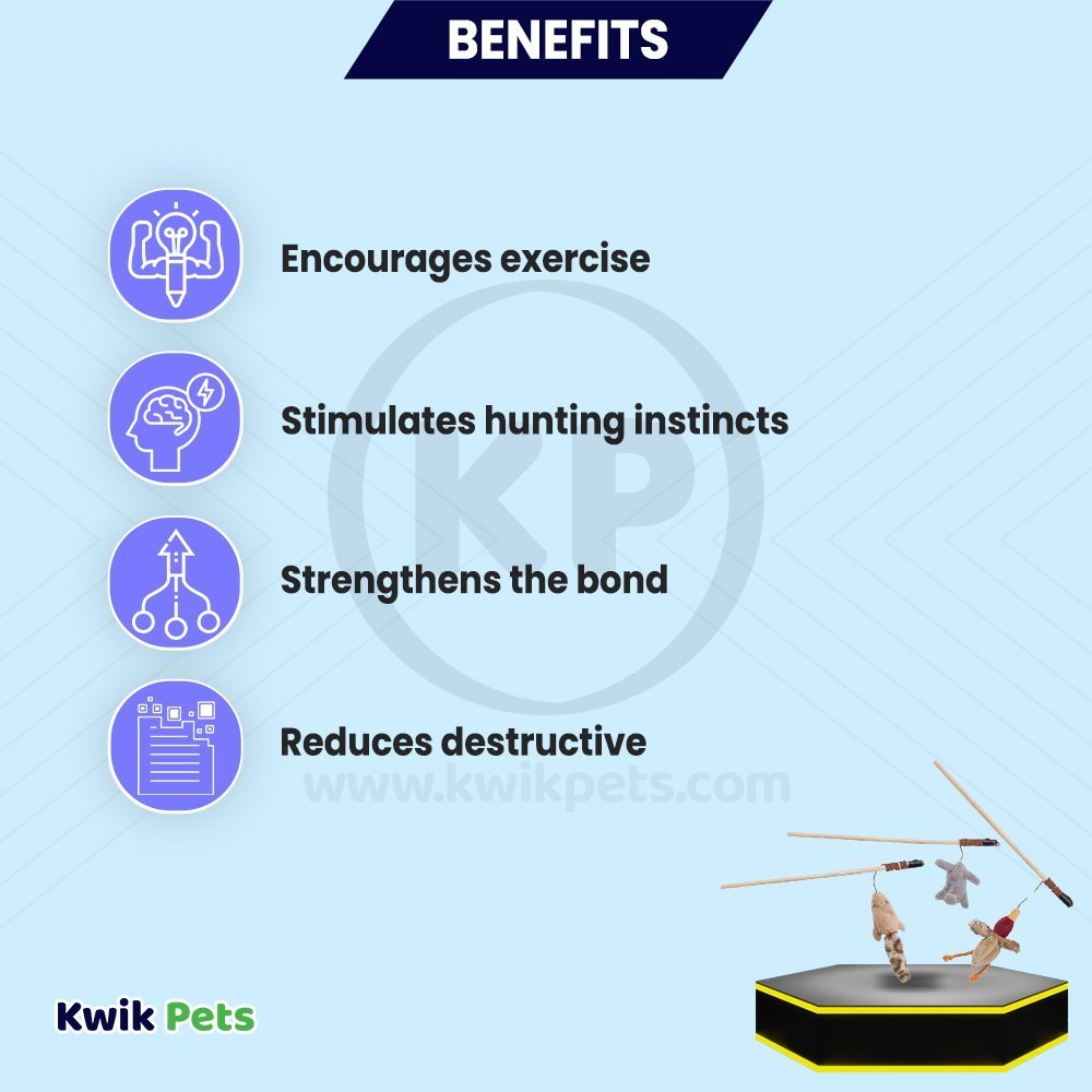 Skinneeez Friends Teaser Wands with Catnip Cat Toy Assorted 12-in