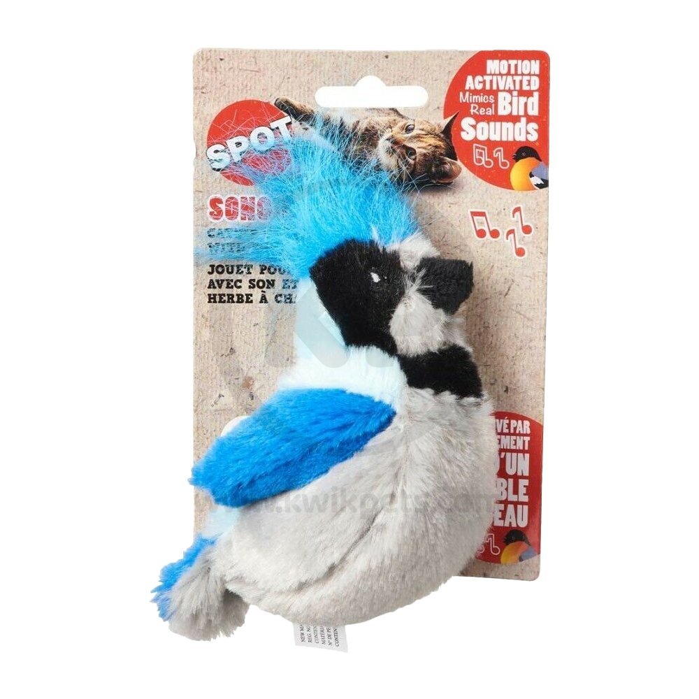 Spot Songbird Cat Toy with Catnip Assorted 5-in