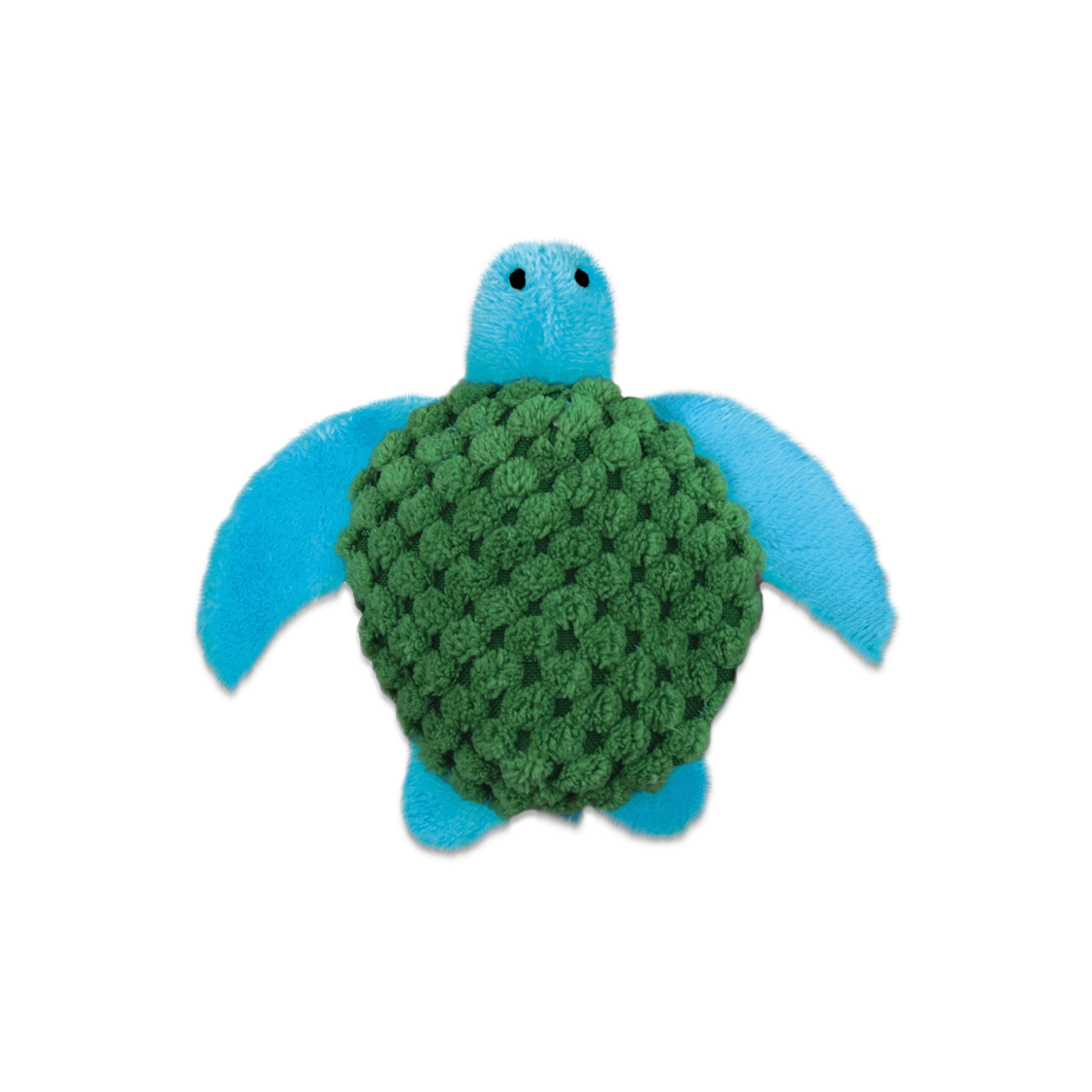 KONG Refillable Catnip Turtle Cat Toy Green One Size