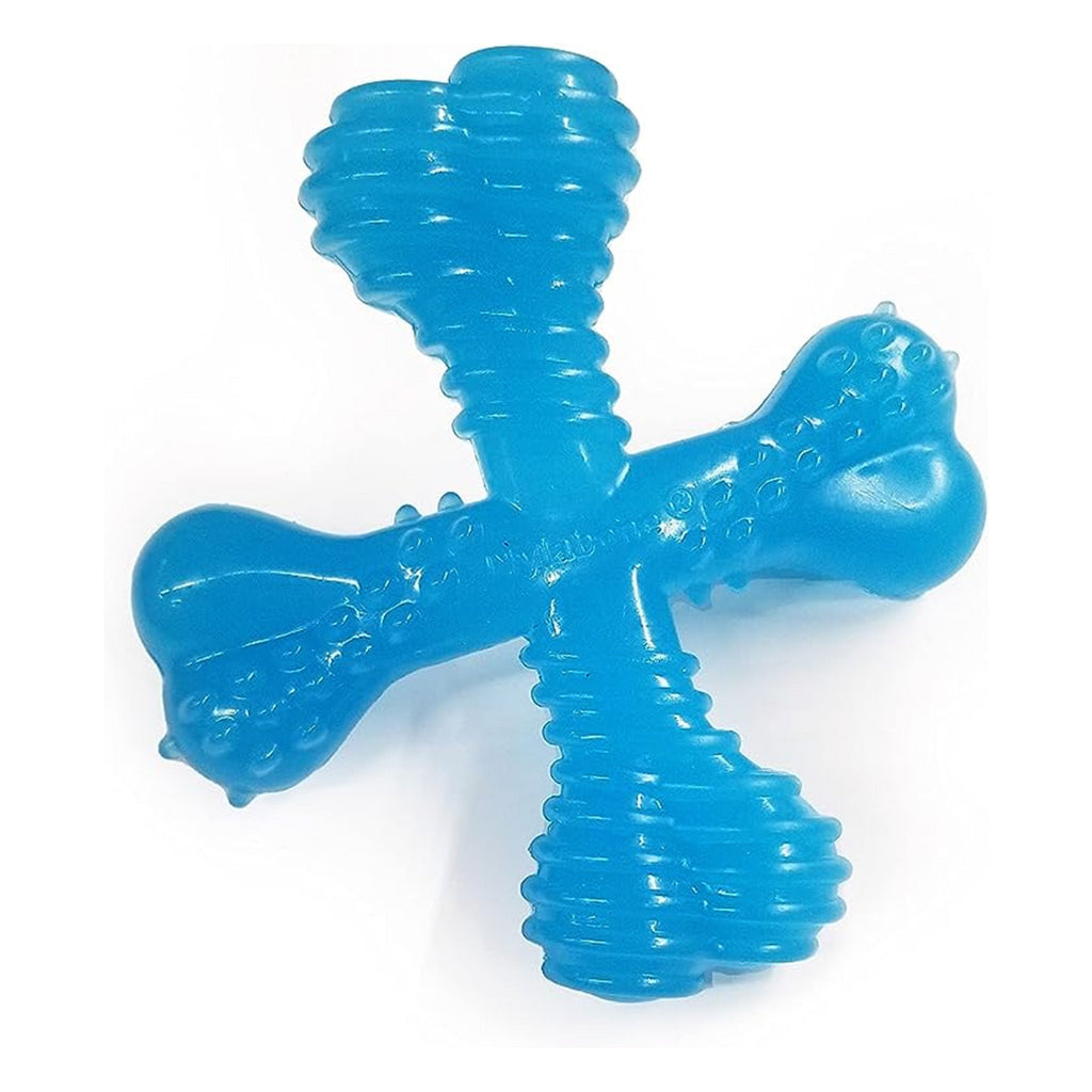 Nylabone Puppy Chew X Bone Chew Toy Beef Small/Regular - Up To 25 Ibs