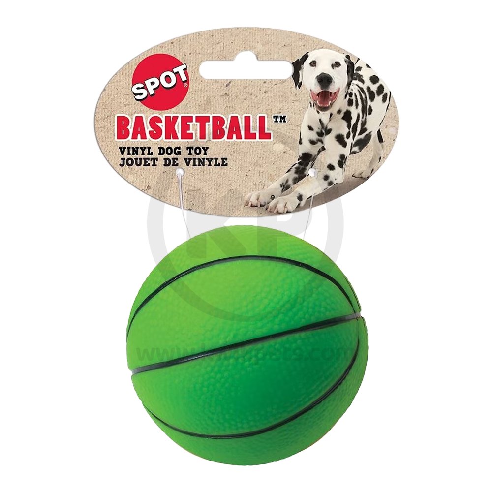Spot Basketball Dog Toy Assorted 3-in