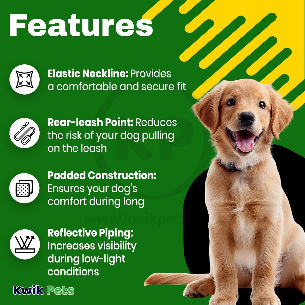 EasySport Comfortable Dog Harness Black XS