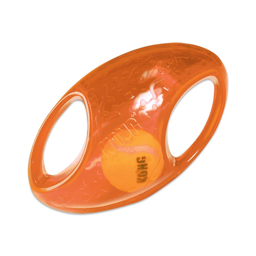 KONG Jumbler Dog Toy Football Assorted Medium/Large