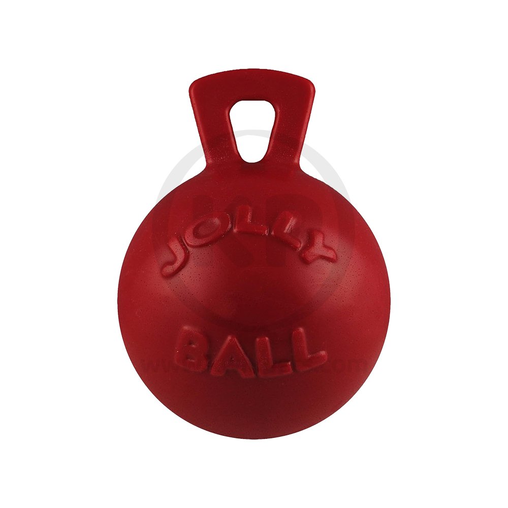 Jolly Pet Tug-n-Toss Mini Dog Toy Red Large 4-in