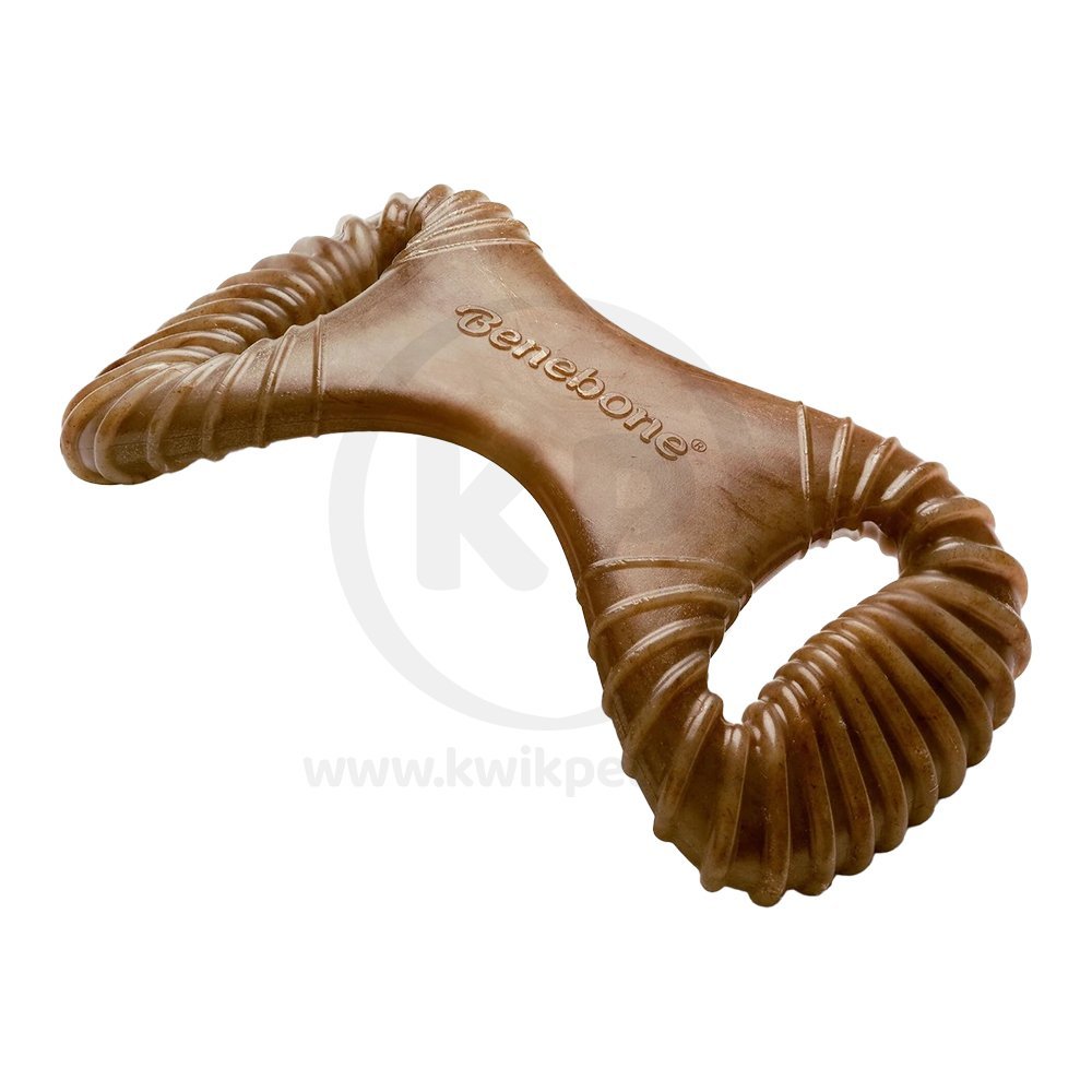 Benebone Dental Chew Dog Toy Bacon Medium