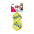 KONG AirDog Squeakair Tennis Ball Dog Toy Large 2 Count