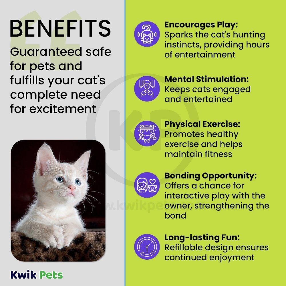 SmartyKat Madcap Mouse Refillable with Catnip Tube Cat Toy Assorted