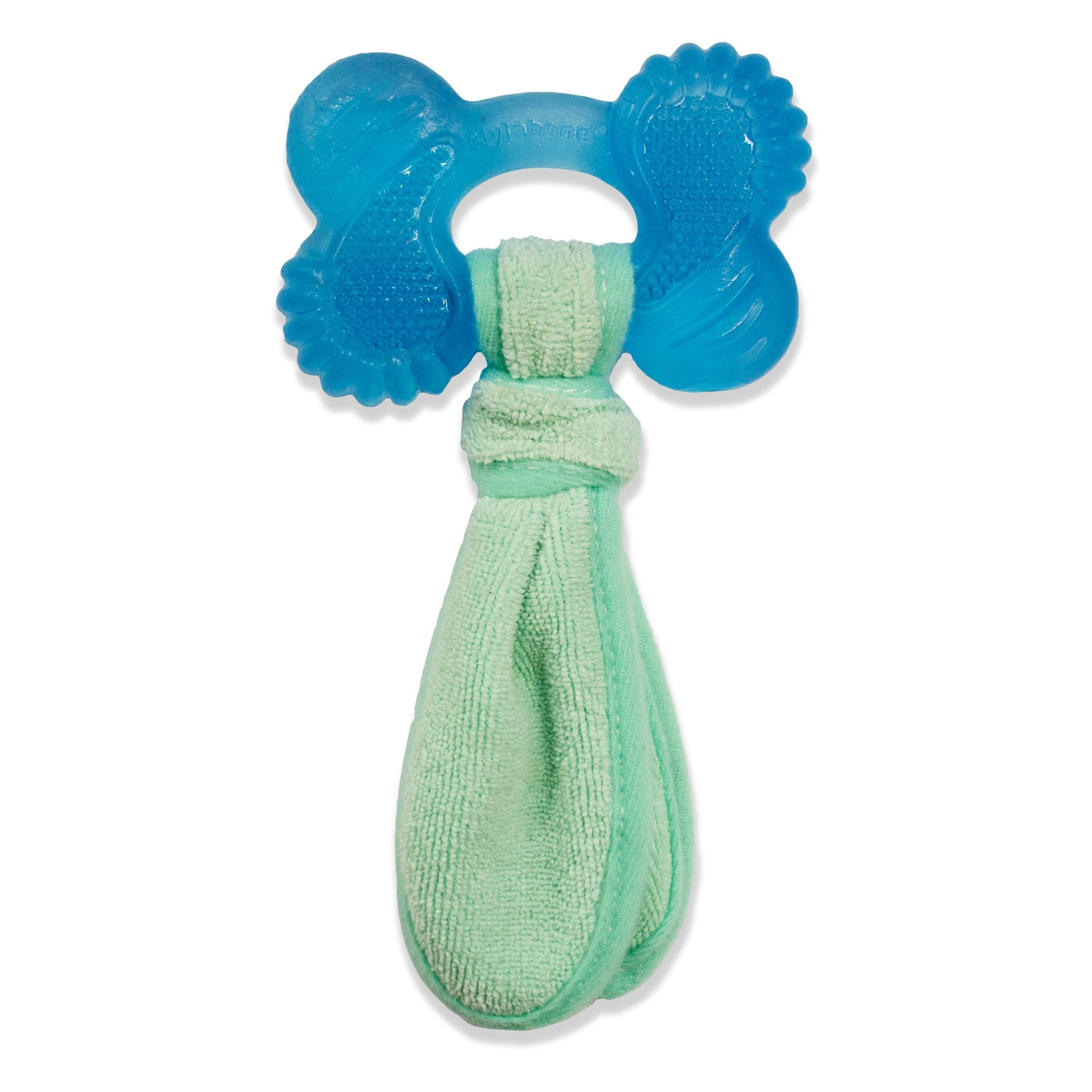 Nylabone Freezer Puppy Chew Toy for Teething Peanut Butter Small/Regular - Up To 25 Ibs