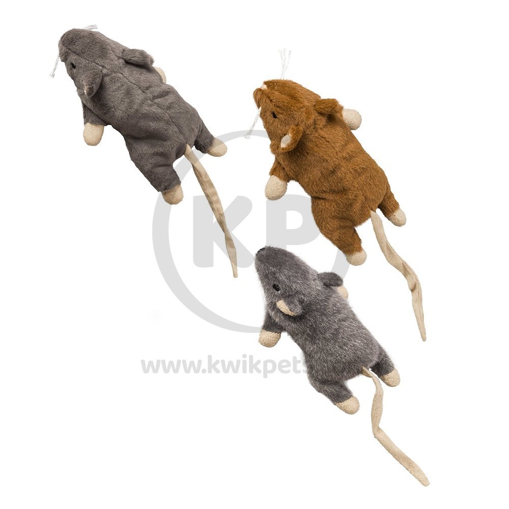 Spot Super Mouse Sam Cat Toy with Catnip Assorted 11-in