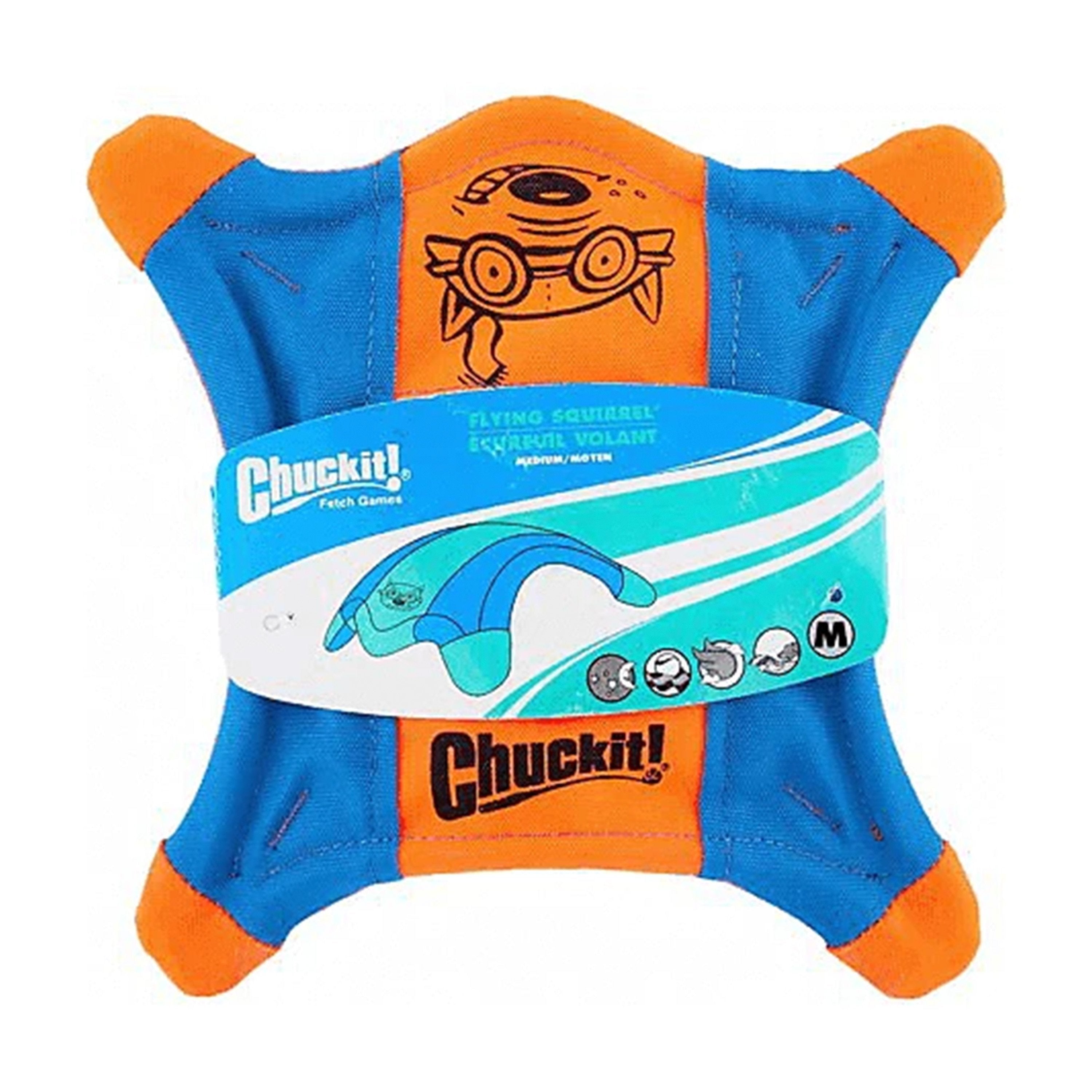 Chuckit! Flying Squirrel Dog Toy Assorted Medium