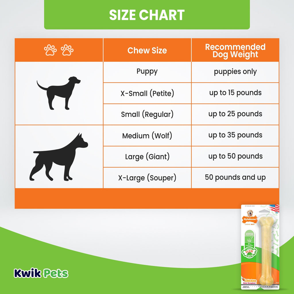 Nylabone Moderate Chew Dog Toy Chicken Large/Giant - Up To 50 lbs
