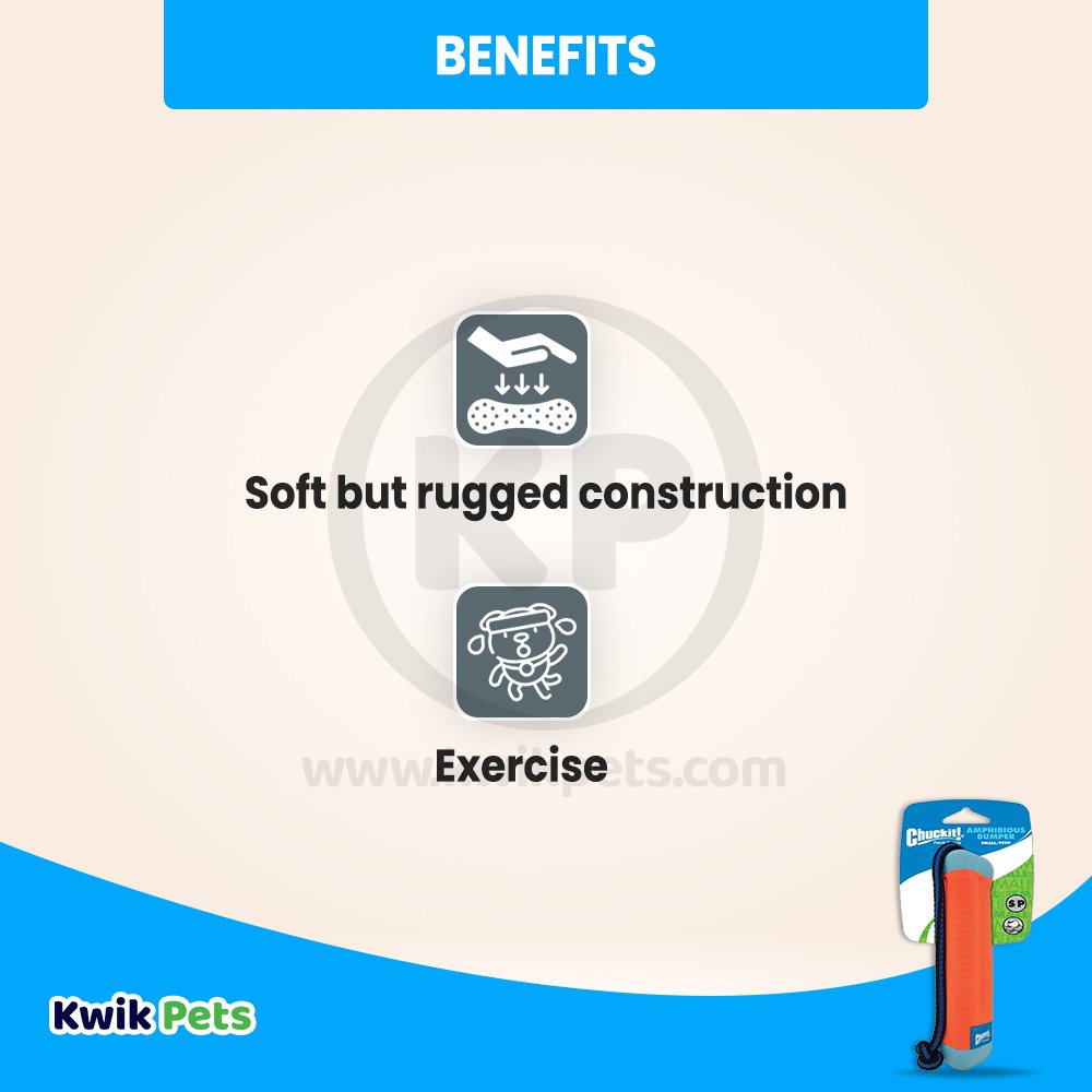 Chuckit! Amphibious Bumper Dog Toy Assorted Small