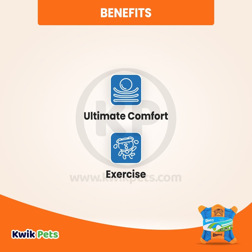 Chuckit! Flying Squirrel Dog Toy Assorted Small