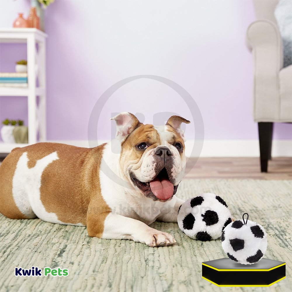 Spot Plush Dog Toy Soccer Ball 4.5-in
