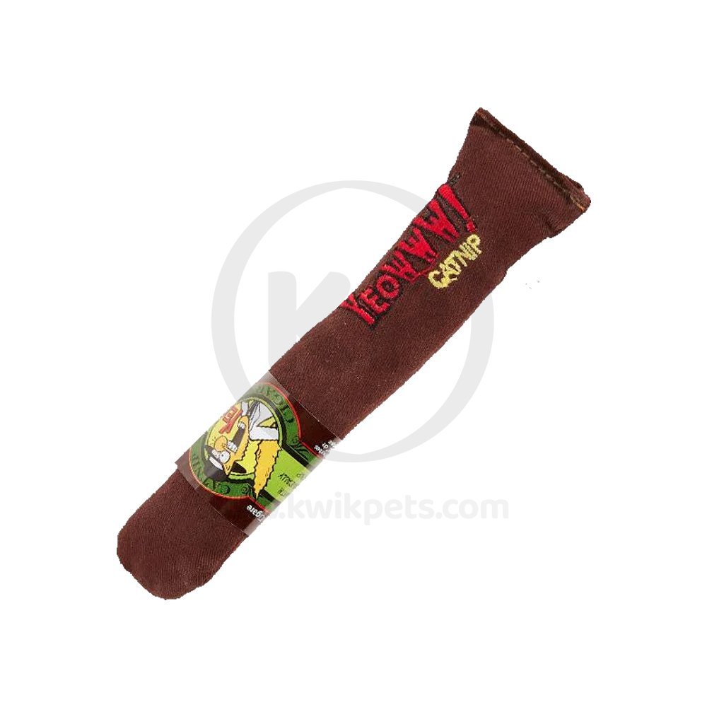 Yeowww! Cigars Catnip Cat Toy Brown 7-in