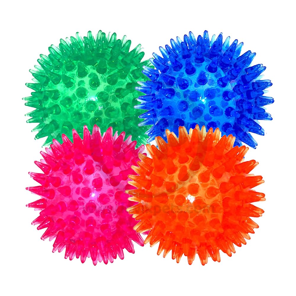 Petsport USA Gorilla Ball Dog Toy Assorted Large 4-in