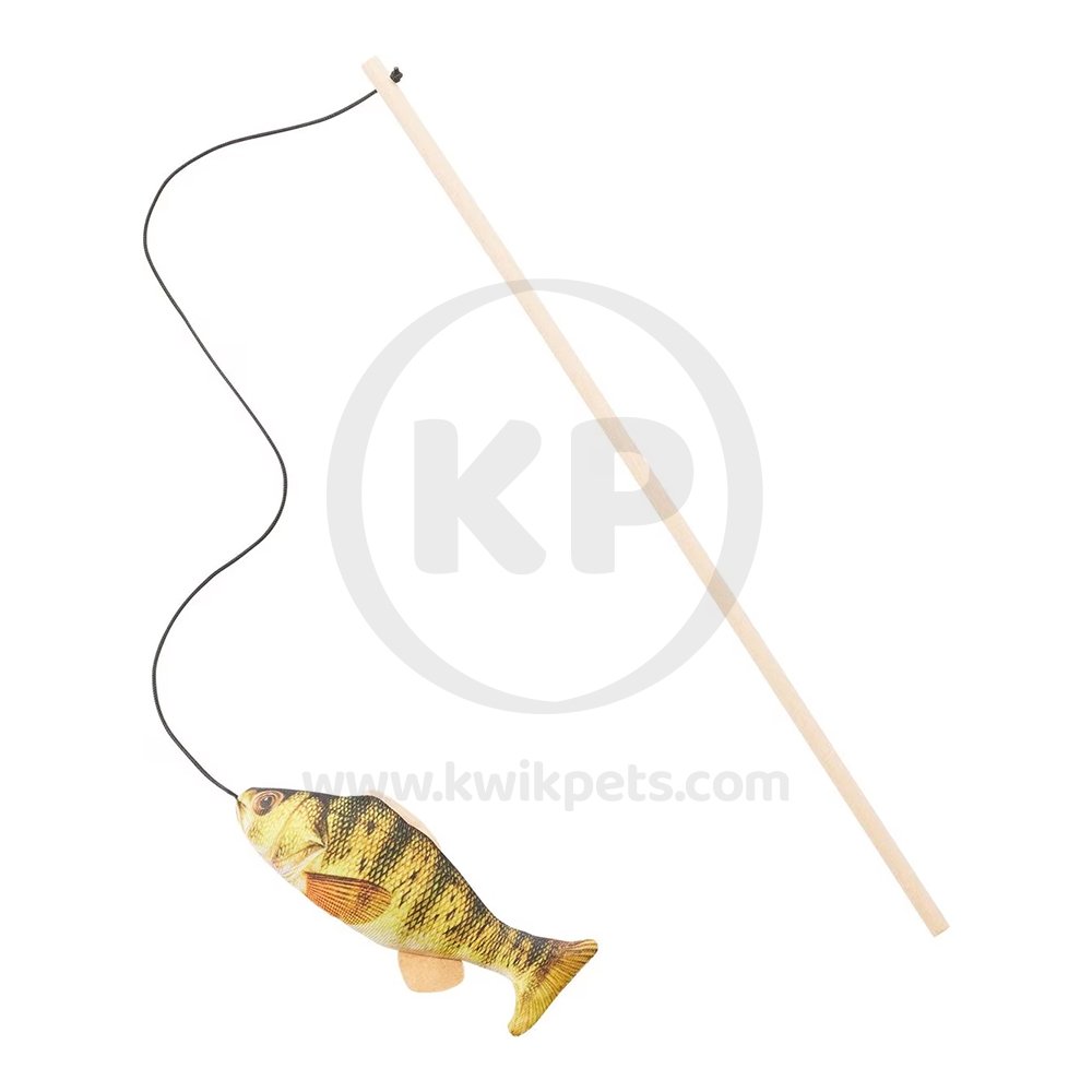 Spot Gone Fishin' Teaser Wand Cat Toy with Catnip Assorted