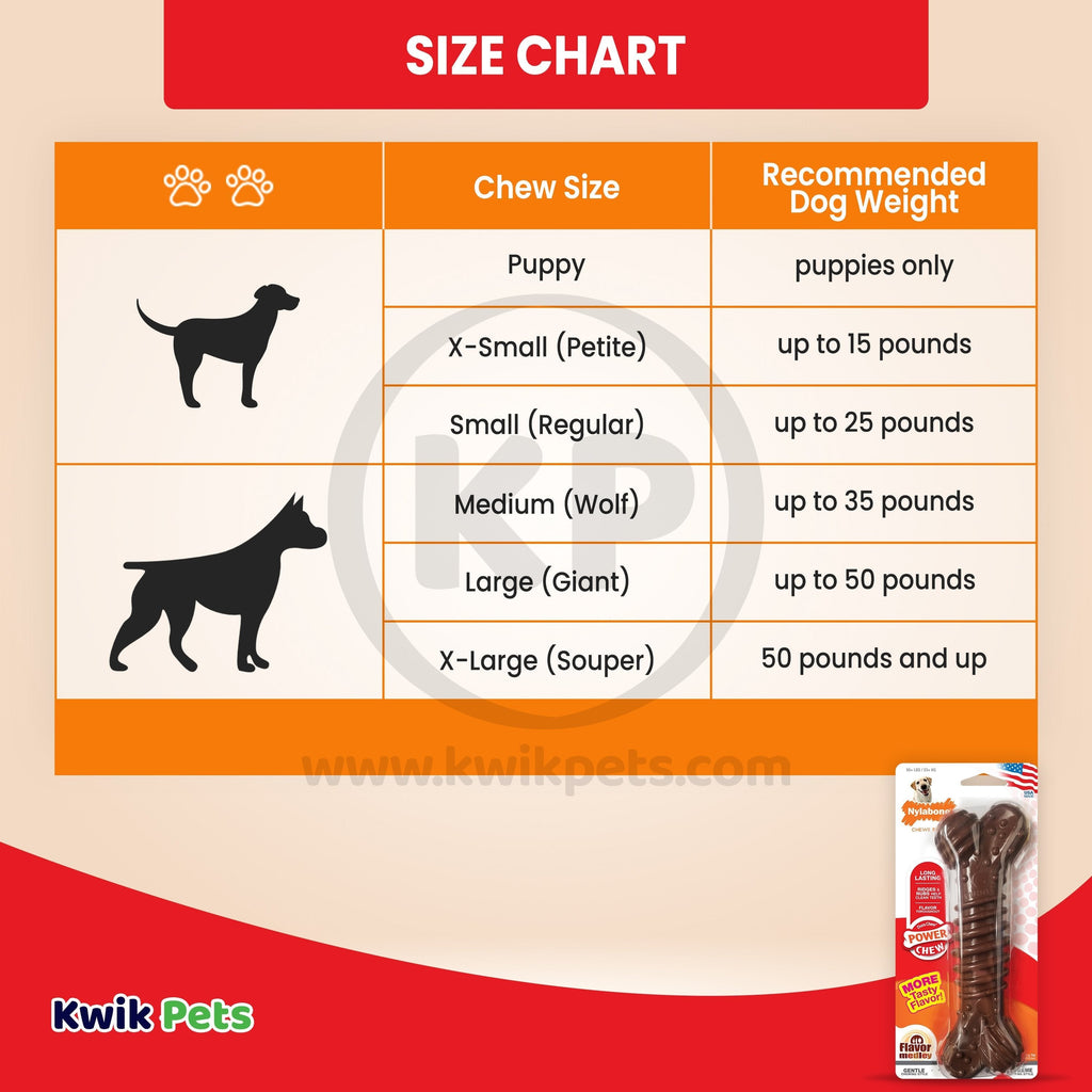 Nylabone Power Chew Textured Bone Dog Toy Medley Flavor XL/Souper - 50+ lbs