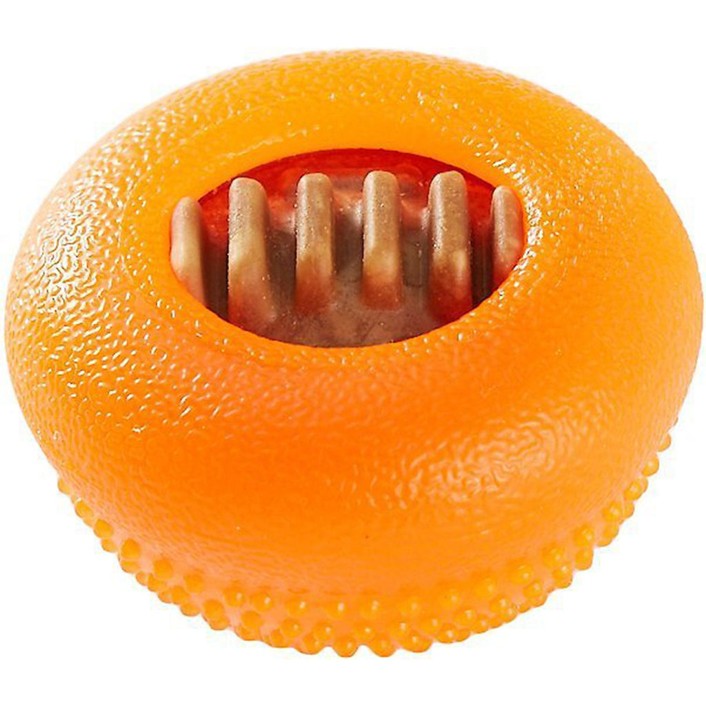 Starmark Bento Ball Dog Toy Orange Small