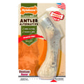 Nylabone Power Chew Antler Alternative Dog Toy Venison Medium/Wolf - Up To 35 lbs