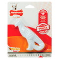 Nylabone Power Chew Dental Dinosaur Dog Toy Chicken White Small/Regular - Up To 25 Ibs