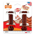 Nylabone Power Chew Basted Blast Dual Flavored Dog Toys Bacon & Steak XS/Petite - Up To 15 lbs 2 Count
