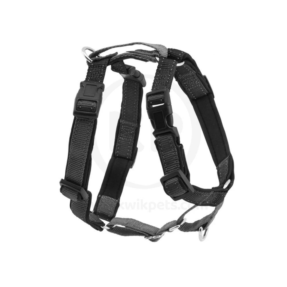 PetSafe 3-in-1 Reflective Dog Harness with Car Control Strap Black Large