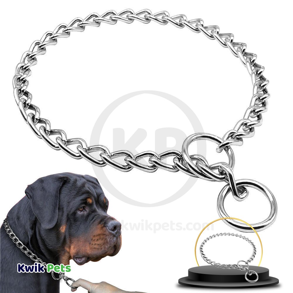 Coastal Titan Chain Heavy Training Dog Collar Nickel & Chrome 3 Mm X 24 in